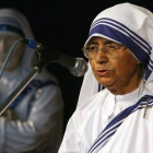 La hermana Nirmala, en una conferencia en el 2007.