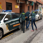 Una de las detenciones de la operación 'TRescientos y pico'. SUBDELEGACIÓN DEL GOBIERNO