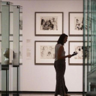 La exposición 'Picasso: Mano erudita, ojo salvaje' en el Palacio de la Moneda de Santiago de Chile.