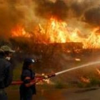 Los incendios continuaron arrasando Grecia en su cuarta jornada