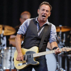 Actuación de Bruce Springsteen, en Boston, el pasado agosto.