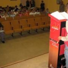 Un momento de la celebración del Día del Libro en Astorga