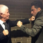 David Bustamante 'lucha' en el ring contra el padre de David Bisbal.