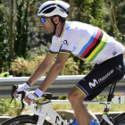Alejandro Valverde en la Vuelta de Cataluña.