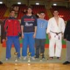 Los judocas leoneses volvieron a realizar un espléndido papel en el campeonato autonómico sub-23