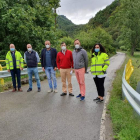 Recepción de la obra de uno de los puentes intervenidos. DL