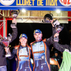 Alba inscribió su nombre junto al de Surhayen Pernía en el palmarés del Rally de Lloret. VÍCTOR CUERVO PHOTO