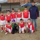 Formación del Cubillos benjamín que milita en el grupo 2 de Copa