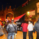 La manifestación partió de la Casona de Puerta Castillo y llegó hasta Botines.