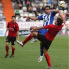 Acorán, un dolor de cabeza para el rival, recibió buena parte de las faltas.