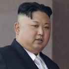 El líder norcoreano, Kim Jong-un, en un desfile militar en Corea del Norte.