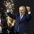 Netanyahu proclama una tremenda victoria en las elecciones.