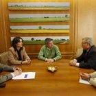 Paco Gutiérrez, María Rodríguez, Francisco Fernández y Manceñido