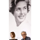 La actriz Emma Stone y el director Woody Allen.