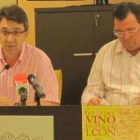 Martínez Majo y Manuel Losada, ayer, en la presentación.