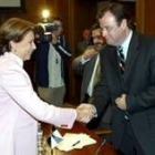 Silván y la ministra de Fomento se saludaron esta misma semana