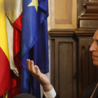 José Antonio Diez, en una imagen de archivo en San Marcelo, donde prevé trasladar la Alcaldía si es elegido regidor. JESÚS F. SALVADORES