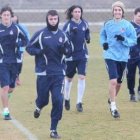 La plantilla volvió a entrenar tras perder ante el Guijuelo y sin cobrar las tres últimas nóminas.