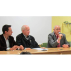 Un momento de la presentación del libro «Vapor a todo color» de Antonio G. Portas, incluye 140 imágenes inéditas de trenes de Renfe