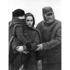 David Lean y Geraldine Chaplin en el rodaje de «Doctor Zhivago»