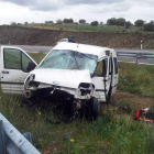 Estado en el que quedó el vehículo accidentado.
