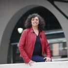 Ana Gaitero, en la zona ecológica del mercado del Conde