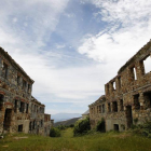 Las ruinas de la mina de wolfram de Pena  do Seo, fronteriza entre el Bierzo y Galicia