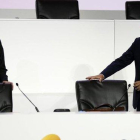 El presidente de Repsol, Antonio Brufau, y el consejero delegado, Josu Jon Imaz.