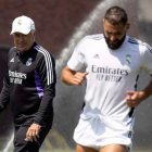 Ancelotti y Benzema, un binomio perfecto en el Madrid. LAURENT