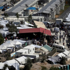 Campo de refugiados de Moria, el pasado octubre.