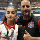 Chaima Zahraoui pertenece al Club Taekwondo León. DL
