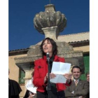 Concha García Campoy dirigió su discurso a la labor de los medios