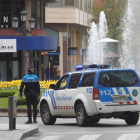 Policía local de Ponferrada. LUIS DE LA MATA