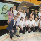 Equipo de periodistas de TVE que cubrió los Juegos Olímpicos de Río para la televisión estatal.