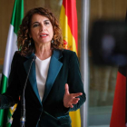 La ministra de Hacienda, María Jesús Montero. JULIÁN PÉREZ