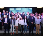 Los premiados a los Valores Deportivos. L. DE LA MATA