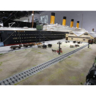 Detalle de la exposición dedicada al ‘Titanic’ y que tuvo lugar en 2015 en el Palacín. RAMIRO