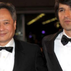 El director Ang Lee y el actor estadounidense Demetri Martin