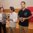 María Antonia Gancedo, Miguel Ángel Varela y Javier Bueso. AFB