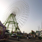 El proceso de desmontaje de la feria comenzó ayer.