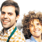 Ubaldo Valverde y María del Mar Reines, emprendedores en Berlín con productos de la tierra. DL