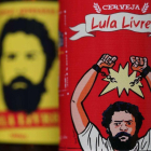 Fotografia de una cerveza  Lula Livre.