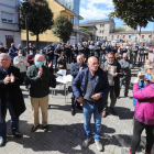 El homenaje congregó en Toreno a un numeroso público. DE LA MATA