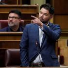 El portavoz de ERC en el Congreso, Gabriel Rufián. CHEMA MOYA