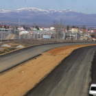 Obras de la Alta Velocidad Venta de Baños-Palencia-León-Asturias en la capital leonesa.