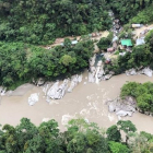 Zona del Lago Azul, en Ecuador, en la que desapareció el estudiante Manuel Tundidor.