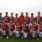 Formación de La Bañeza CF que milita en la 1.ª División Provincial Infantil