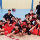 Equipo del Colegio Leonés Fundación CB León que se ha proclamado campeón autonómico cadete. DL