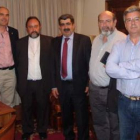 Antonio Carrasco, Juan José Aguirre, Balbino Domínguez, Miguel Aguirre y Fernando Álvarez.