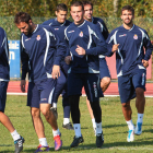La plantilla mantiene sus entrenamientos para llegar a punto al último partido antes del parón.